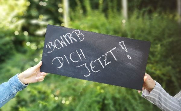 Bewirb Dich jetzt