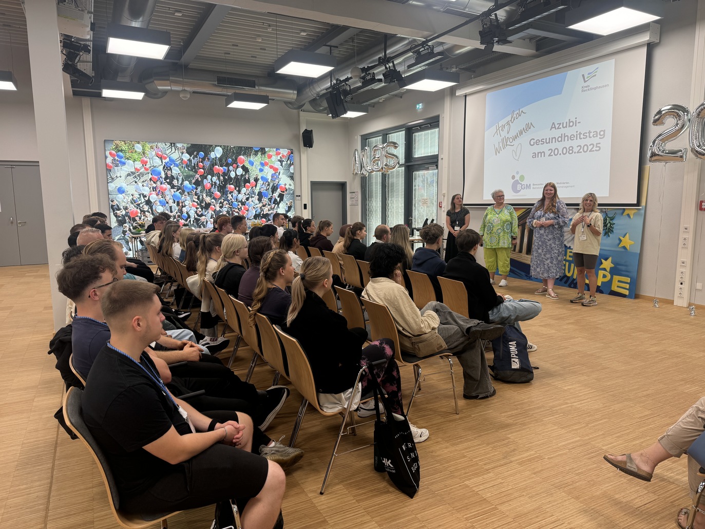 Die Azubi-Startertage 2025: Azubi-Gesundheitstag